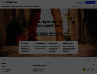 idealvoyance.ch screenshot