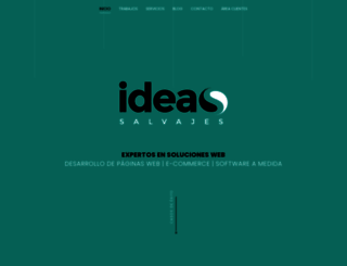 ideasalvajes.com screenshot