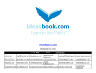ideasbook.com screenshot