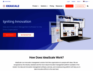 ideascale.com screenshot