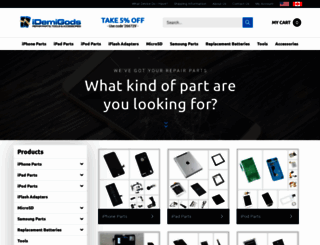idemigods.com screenshot