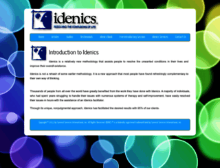 idenics.com screenshot