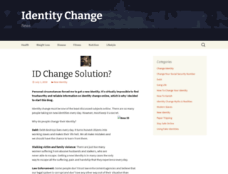 identitychange.org screenshot