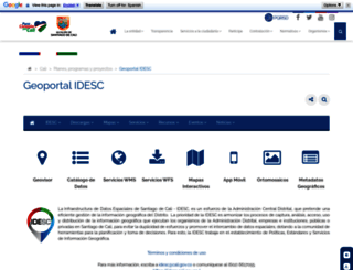 idesc.cali.gov.co screenshot