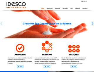 idesco.es screenshot