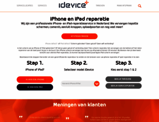 ideviceplus.nl screenshot