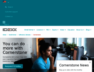 idexxcornerstone.com screenshot
