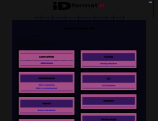idformat.it screenshot