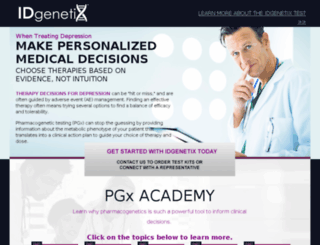 idgenetix.altheadx.com screenshot