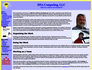 idiacomputing.com screenshot