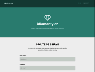 idiamanty.cz screenshot