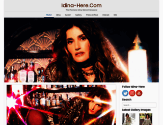 idina-here.com screenshot
