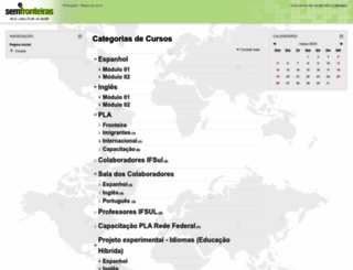 idiomas.ifsul.edu.br screenshot
