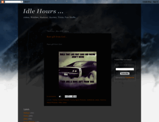 idle-hours.blogspot.com screenshot