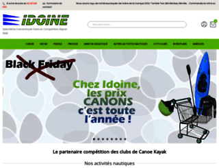 idoine-kayak.fr screenshot