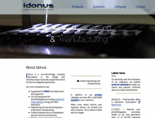 idonus.com screenshot