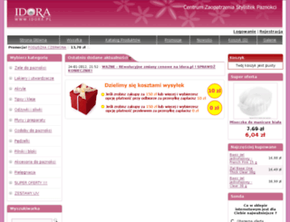 idora.pl screenshot