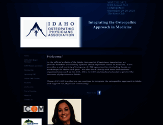 idosteopathicphysicians.org screenshot