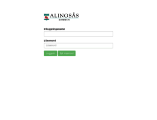 idp.alingsas.se screenshot