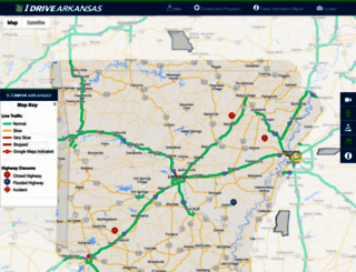 idrivearkansas.com screenshot