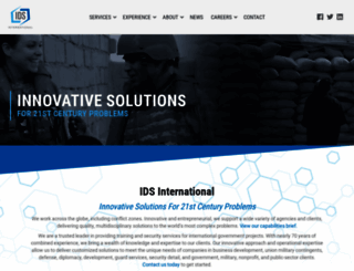 idsinternational.com screenshot