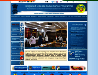 idsp.nic.in screenshot