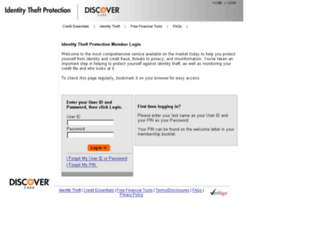 idtheftprotection.com screenshot