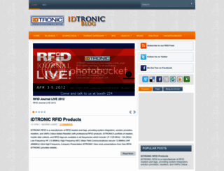 idtronic-rfid.blogspot.com screenshot