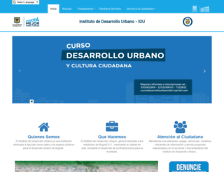 idu.gov.co screenshot