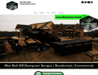 idumpster.rentals screenshot