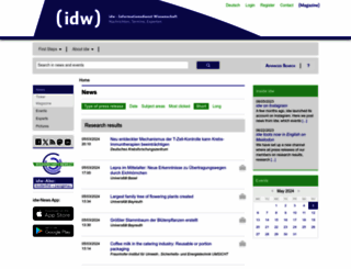 idw-online.de screenshot