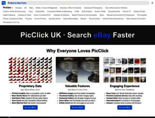 ie.picclick.com screenshot