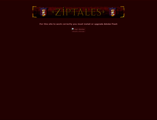 ie.ziptales.com screenshot