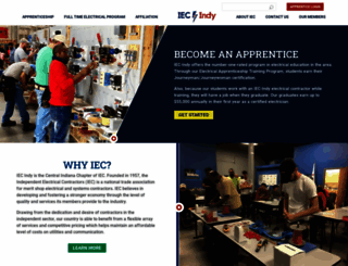 iec-indy.org screenshot
