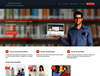 ieformaciondeformadores.com screenshot