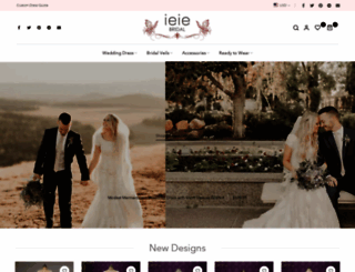 ieiebridal.com screenshot