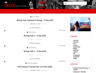 ieltssolutions.com screenshot