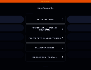 iepscf-namur.be screenshot