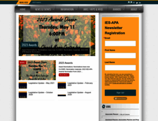 ies-apa.org screenshot