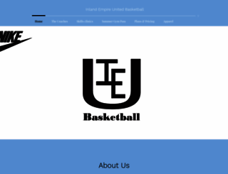 ieubasketball.org screenshot