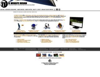 iewebsitedesign.com screenshot