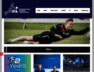 ifa-fistball.com screenshot