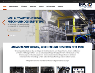 ifa-technology.de screenshot