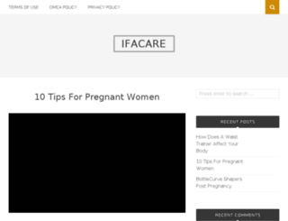 ifacare.co.uk screenshot