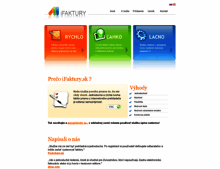ifaktury.sk screenshot