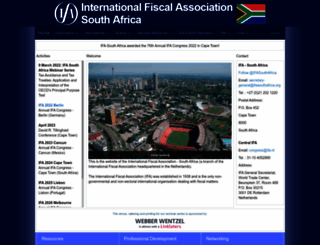 ifasouthafrica.org screenshot
