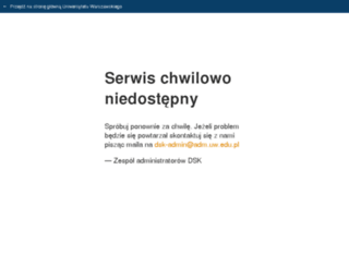 ifd.fuw.edu.pl screenshot