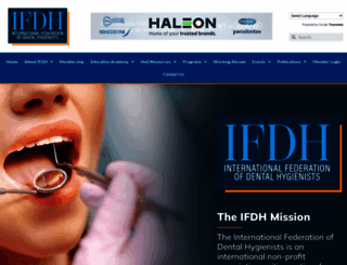 ifdh.org screenshot