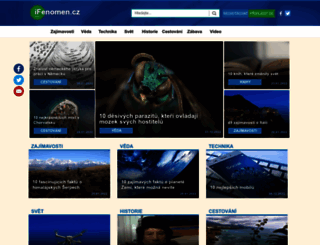 ifenomen.cz screenshot