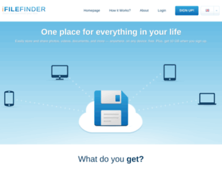 ifilefinder.com screenshot
